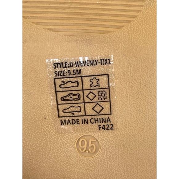 Joie Wevenly Heeled Loafer Pump Tan Suede Block Heel Slip On Womens 9.5 - Picture 9 of 10